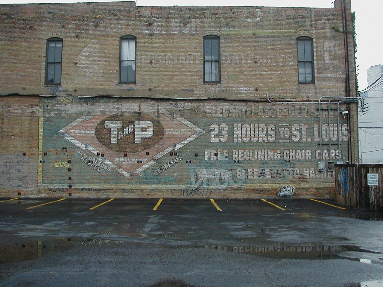 Painted Wall - 2528 Elm Street