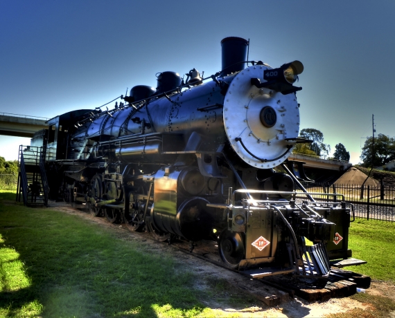 T&P Railway #400, a 2-8-2