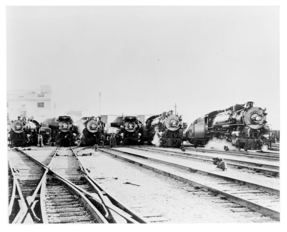 Six Texas & Pacific Trains head to the 1936 Rose Bowl