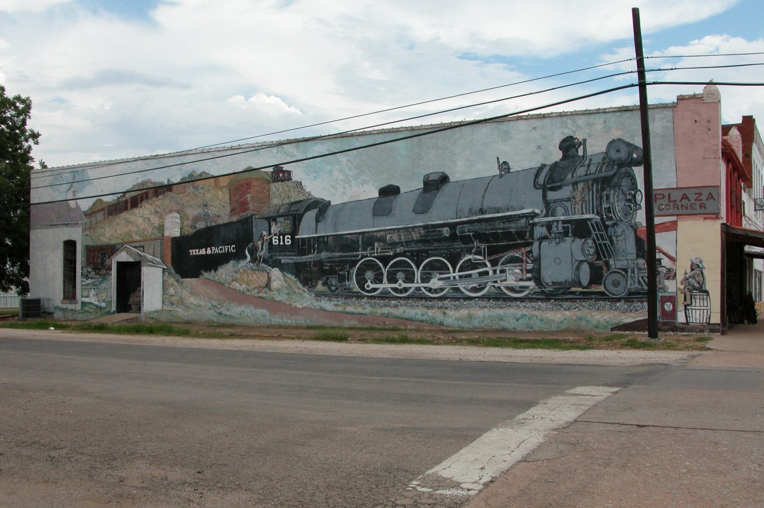 Mural in Baird