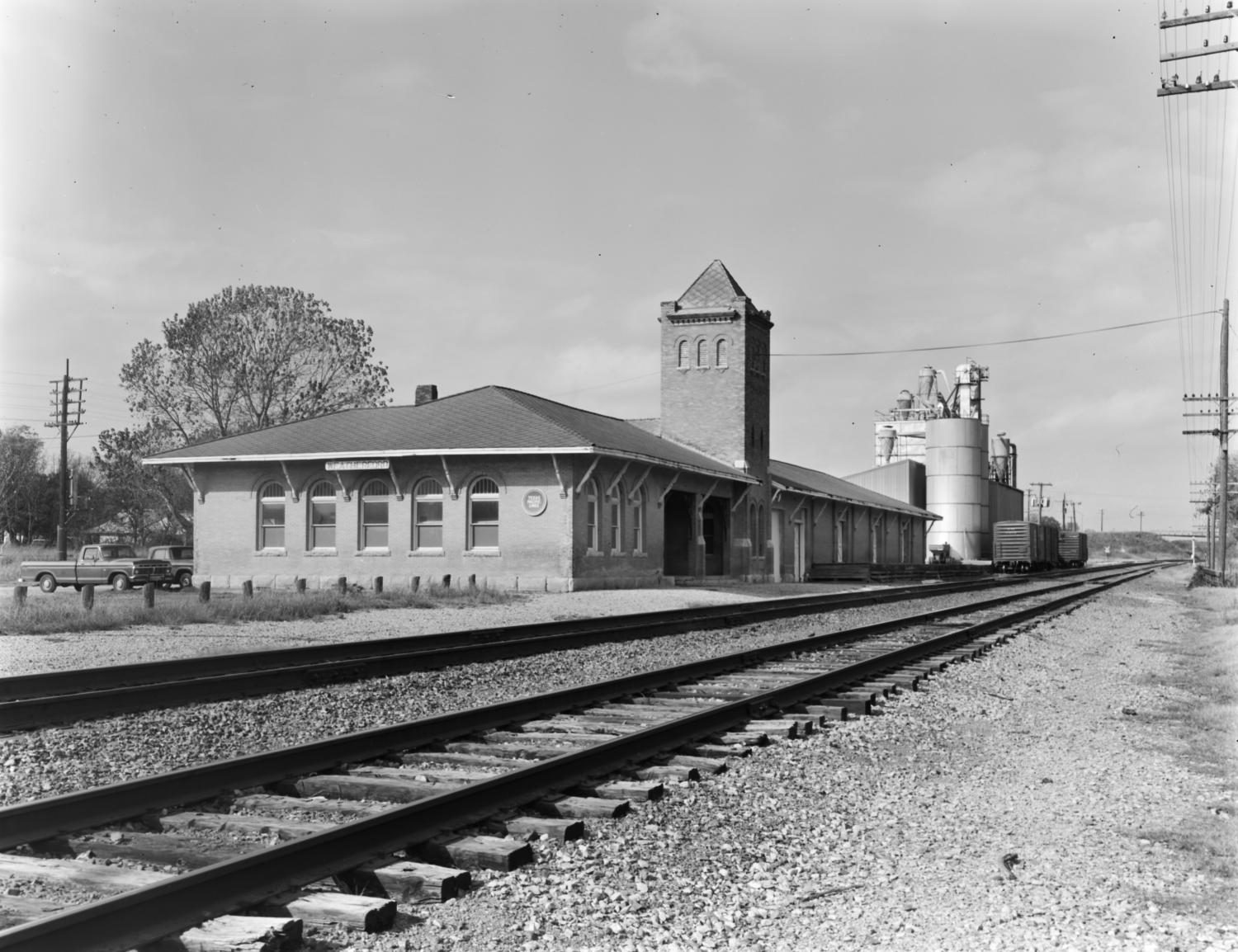 Texas-Pacific Depot, Northeast oblique