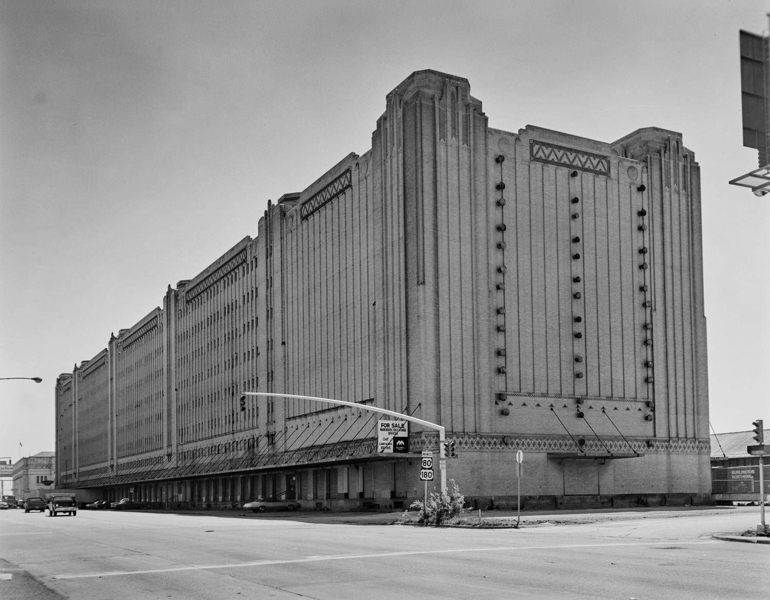 Texas and Pacific Warehouse, Northwest oblique