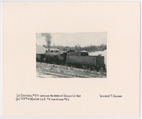 Train in a Louisiana Yard