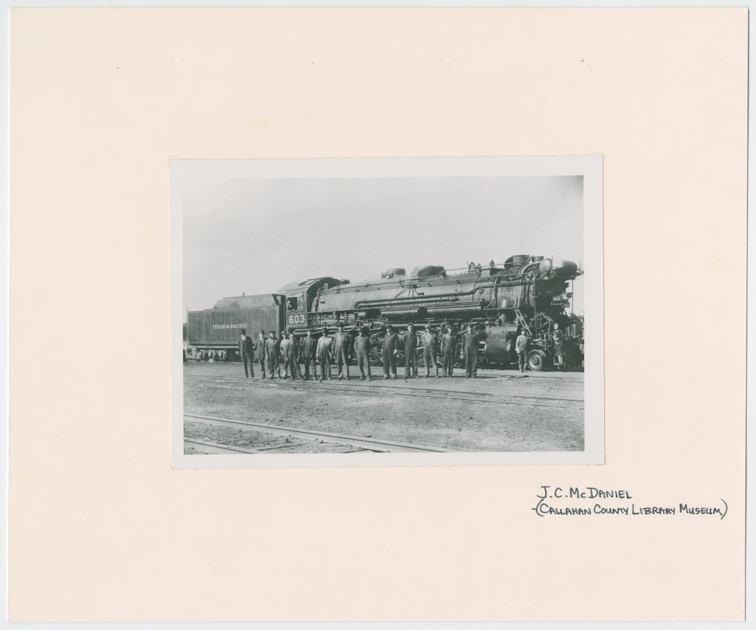 Train Engine #603 and Car