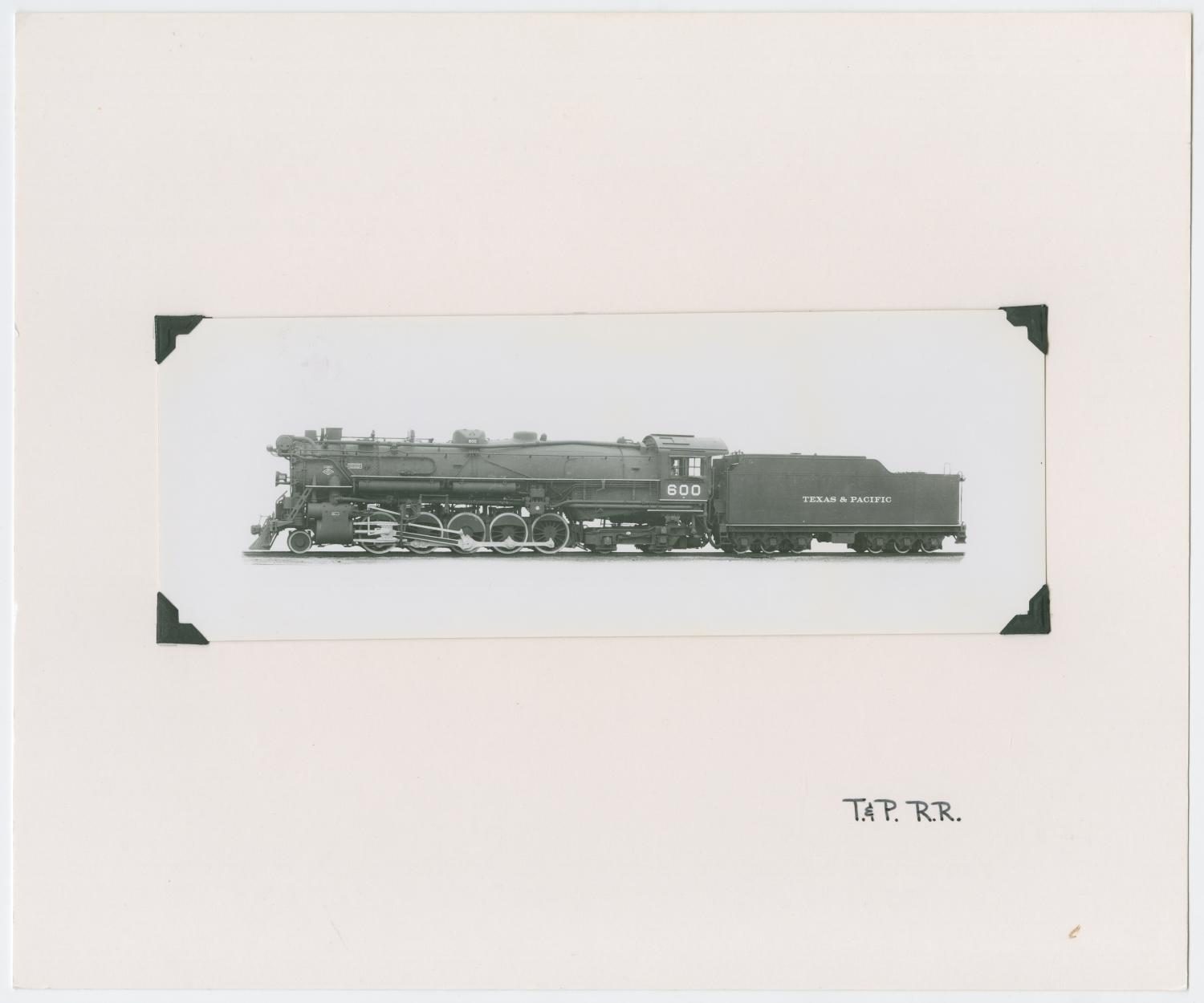 Train Engine #600 and Car