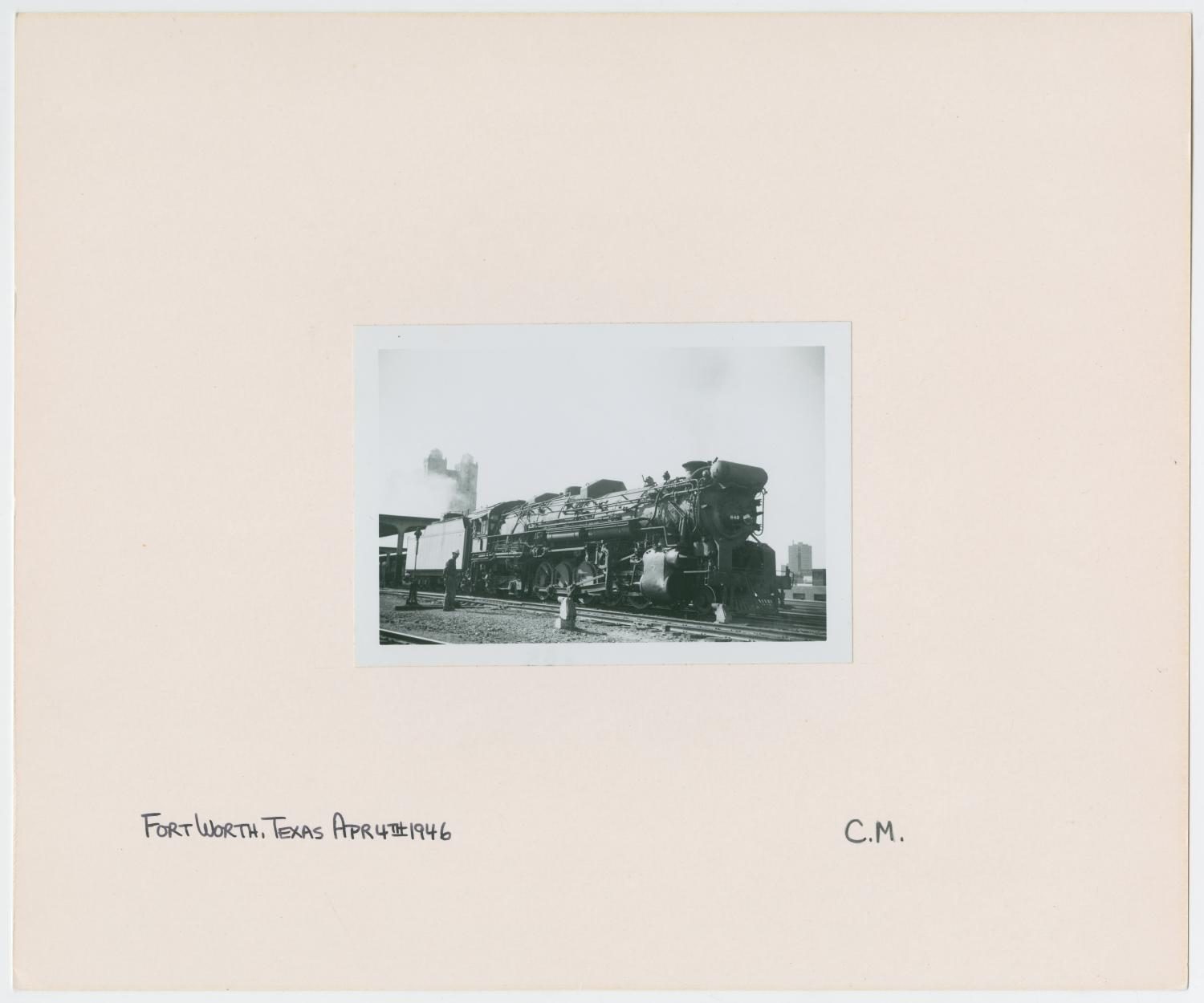 Train Engine #649 and Car