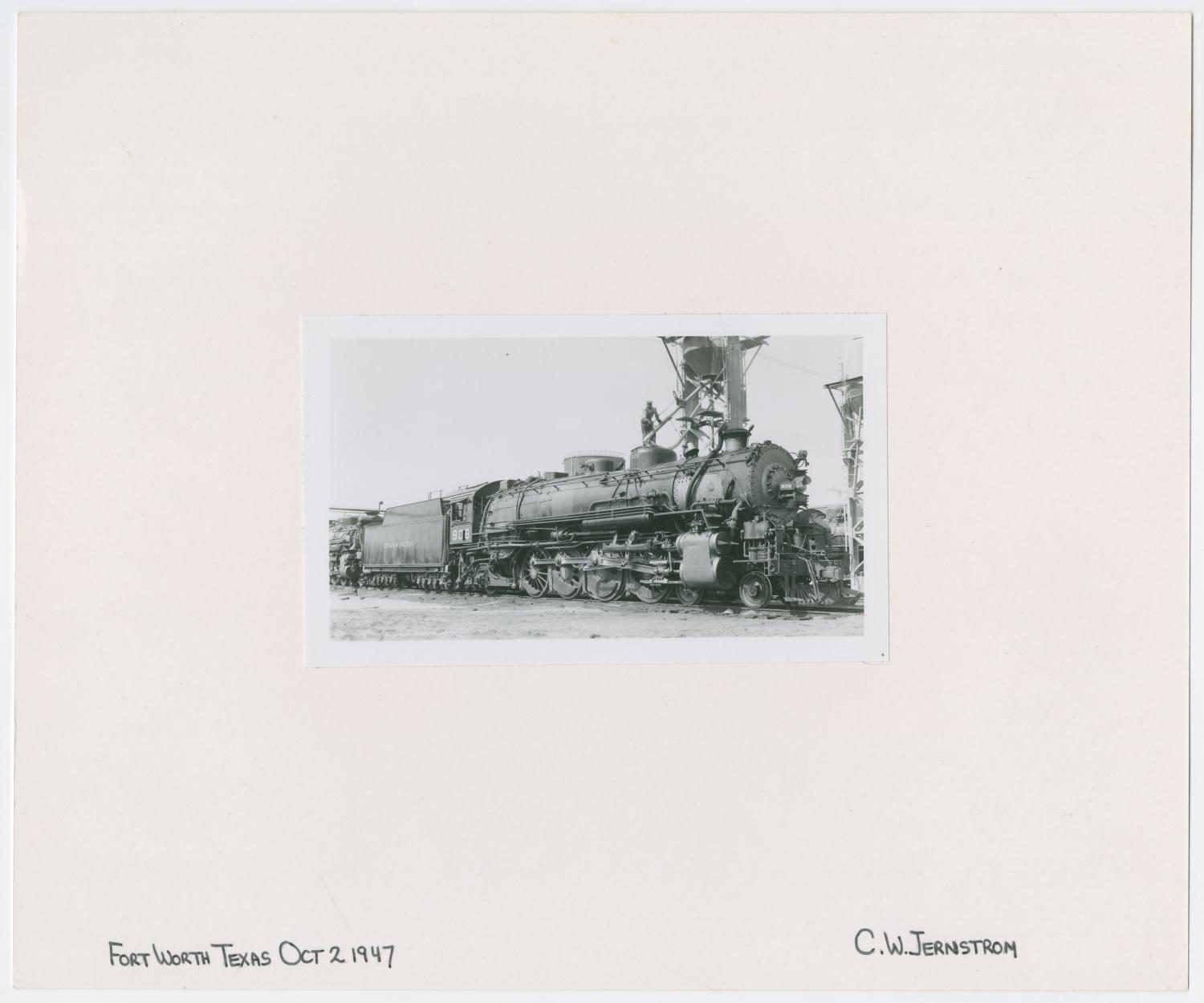 Train Engine #906 and Cars - Fort Worth, Texas
