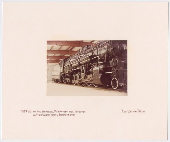 #610 Train Engine and Car