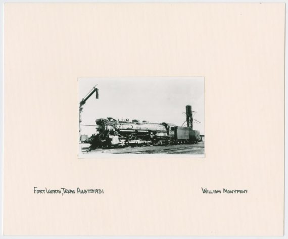 Train Engine #645 and Car - Fort Worth, Texas