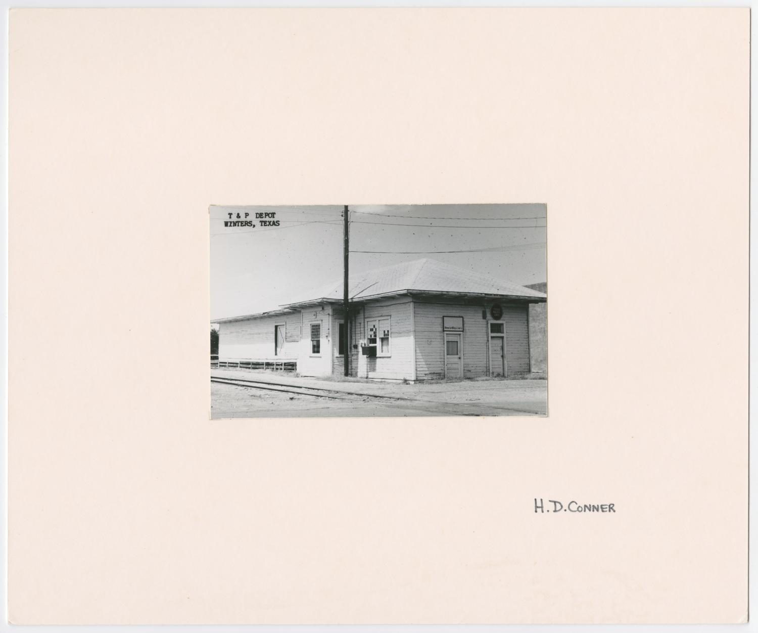Train Depot in Winters, Texas
