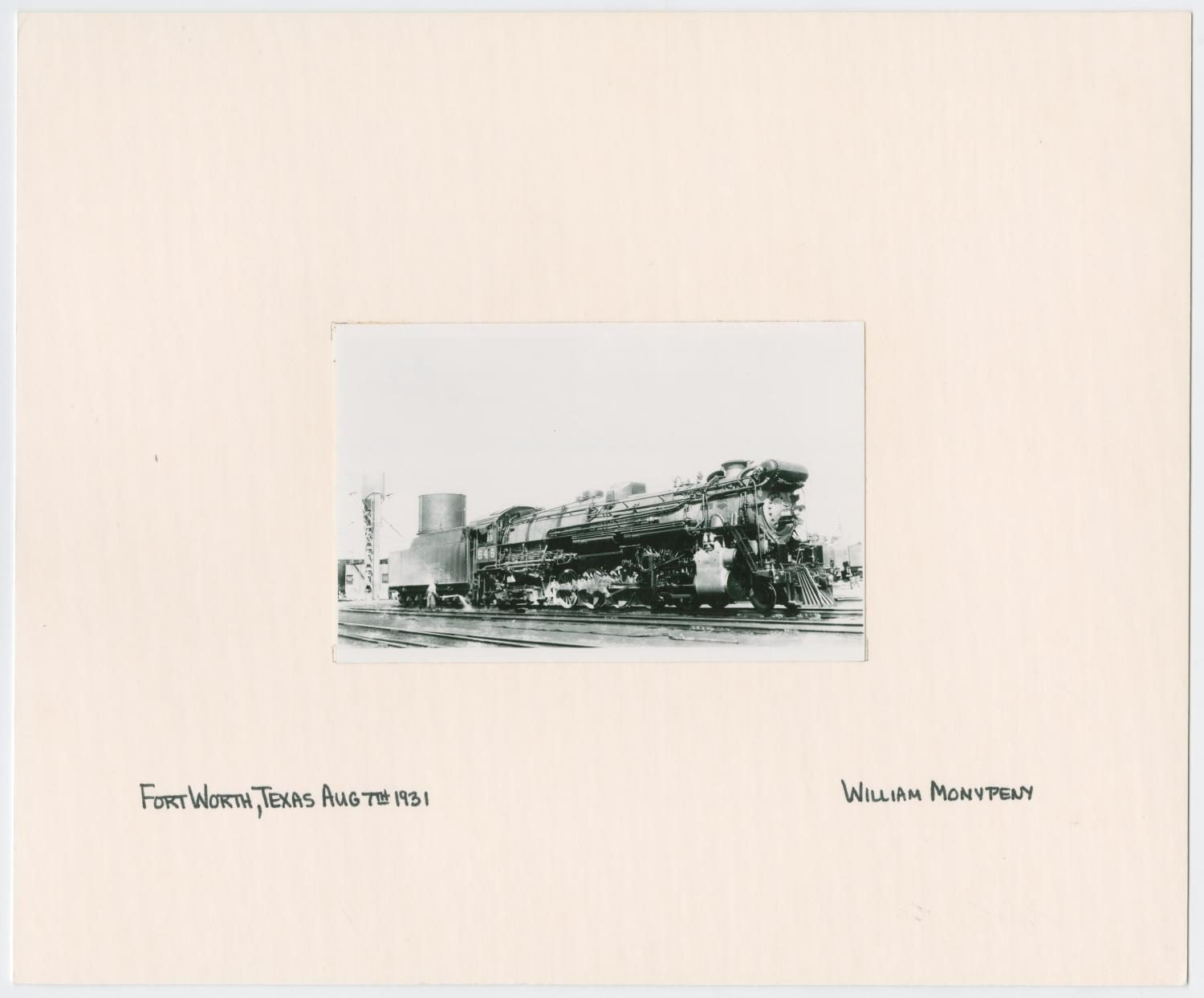 Train Engine #646 and Car