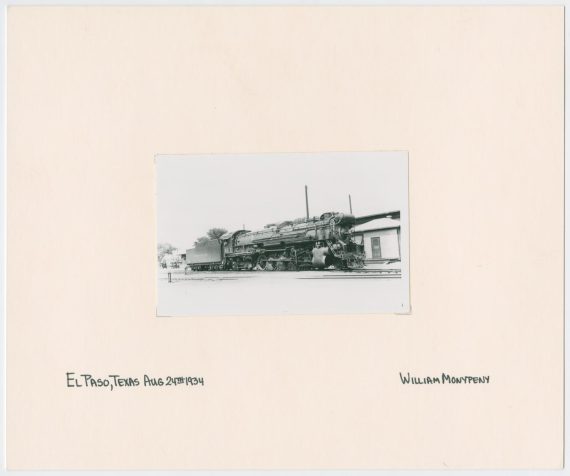 Train Engine #603 and Car - El Paso, Texas