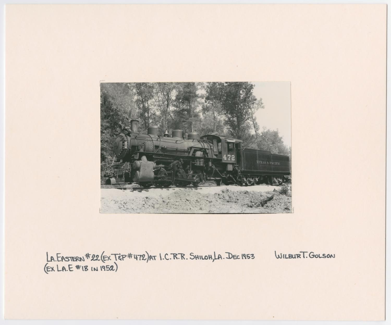 Texas and Pacific Train #472
