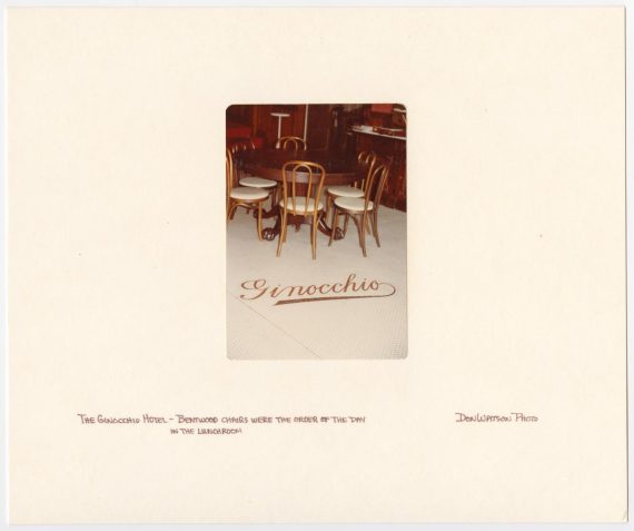 Dining Table at Ginocchio Hotel