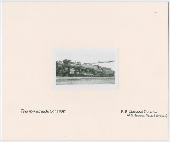 Train Engine #901 and Car - Fort Worth, Texas