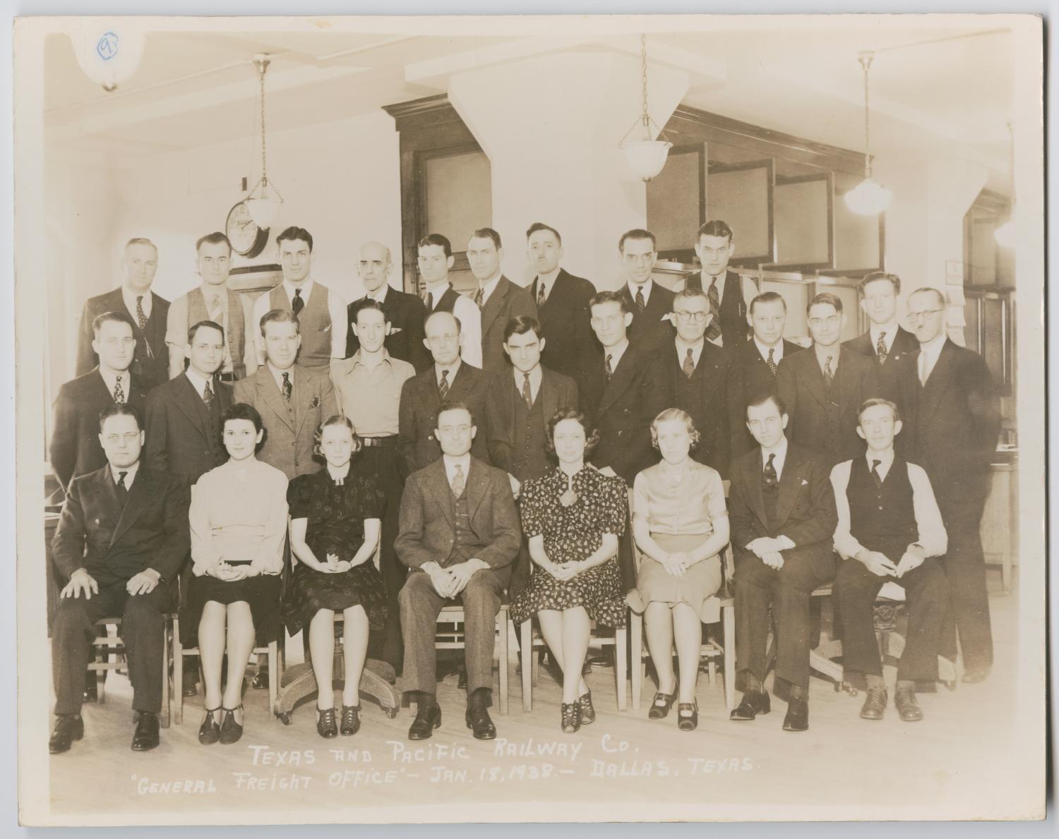 Texas and Pacific Railway Co. 'General Freight Office'