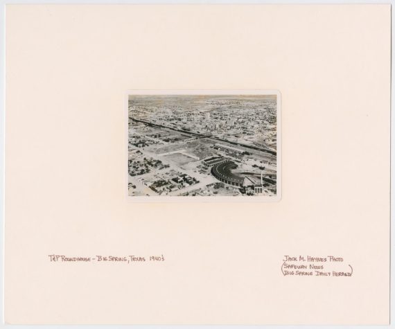 Aerial Photo of Big Springs, Texas #3