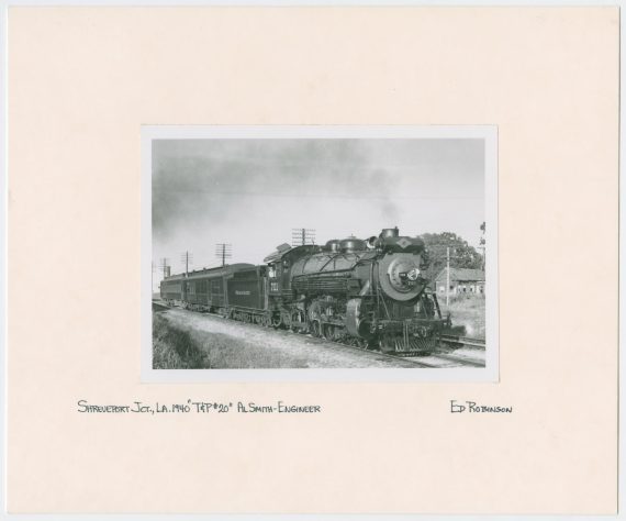 Train Engine #701 and Cars - Shreveport Junction, Louisiana