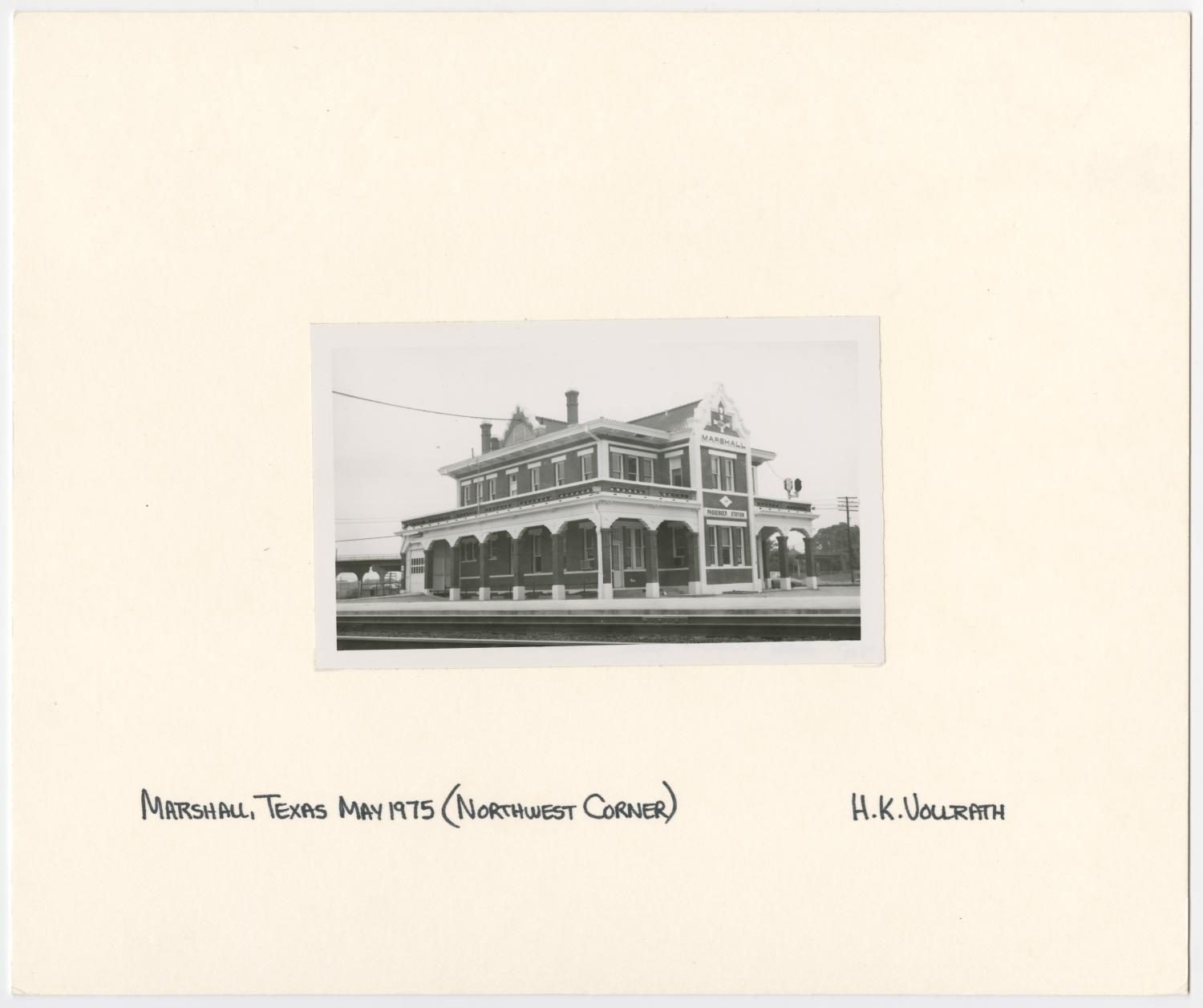 Train Depot in Marshall, Texas