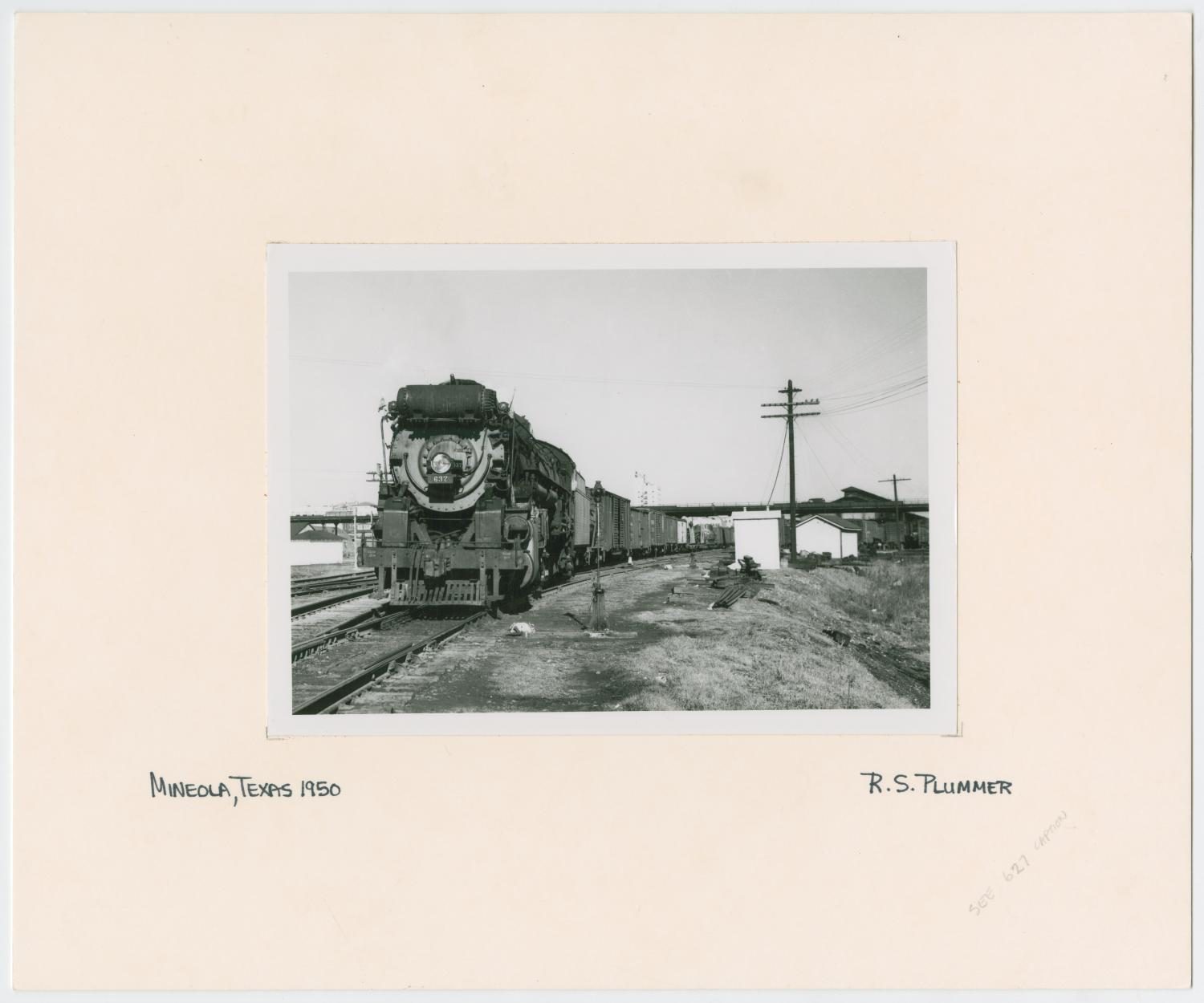 Train Engine #637 and Cars