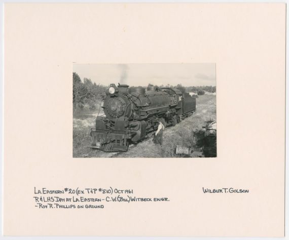 Roy Phillips Next to Train #20