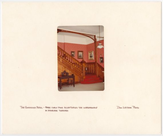 Ginocchio Hotel Staircase