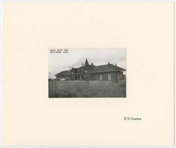 Train Depot in Whitesboro, Texas