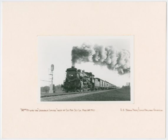 Train Engine #701 and Cars