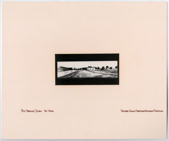 T&P Shops and Roundhouse in Big Spring, Texas