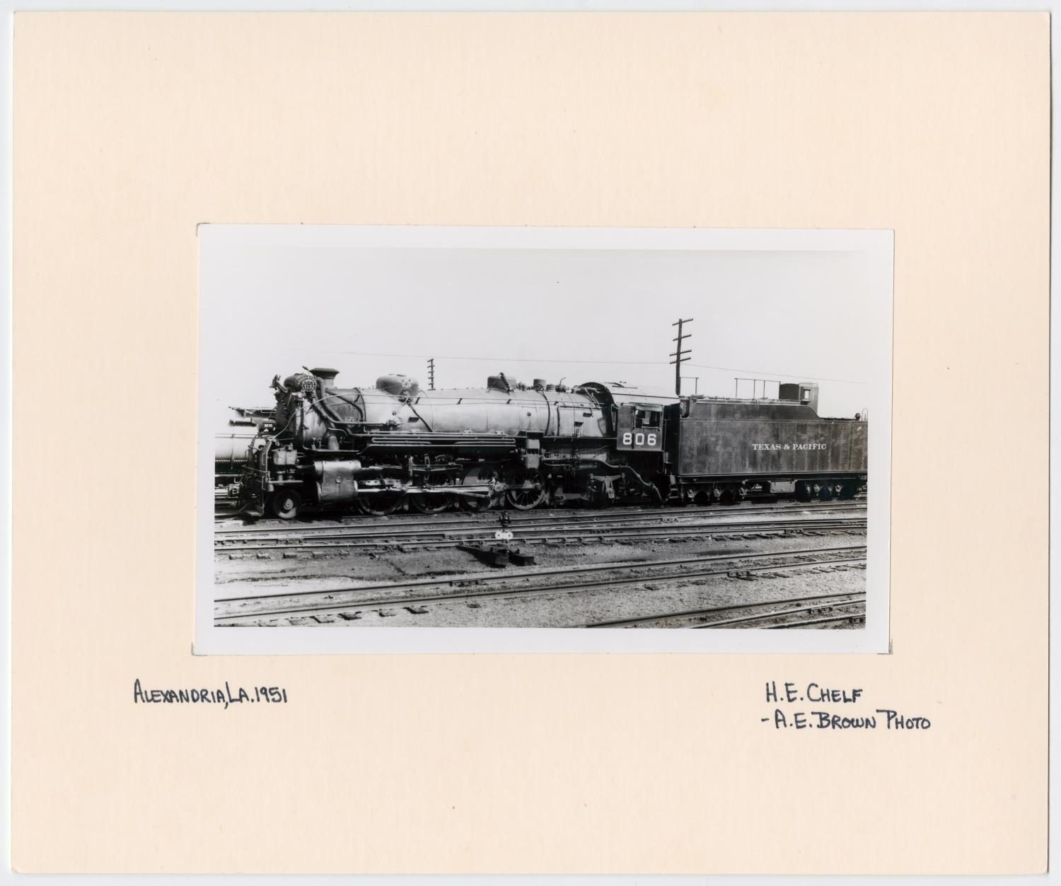 Texas & Pacific Train #806 in Alexandria, Louisiana