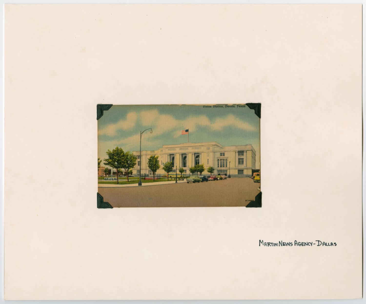 Illustration of Union Station in Dallas, Texas