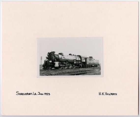 T&P Train #810 Engine in Shreveport, Louisiana