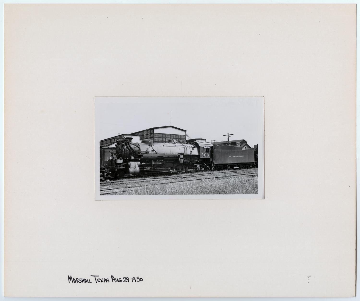 Texas and Pacific Train #806 in Marshall, Texas
