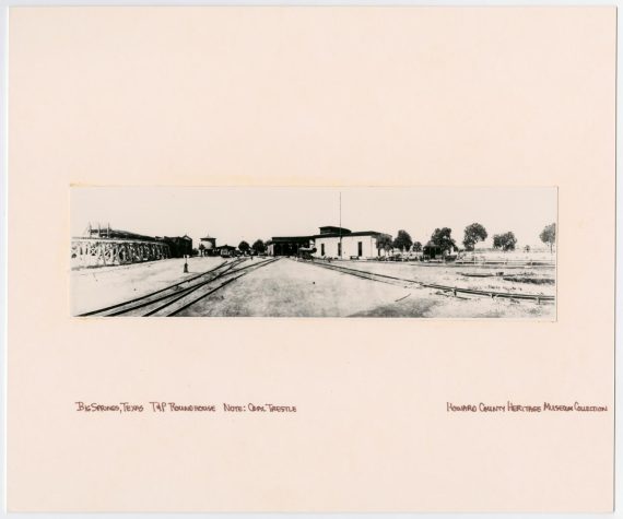 T&P Roundhouse in Big Spring, Texas