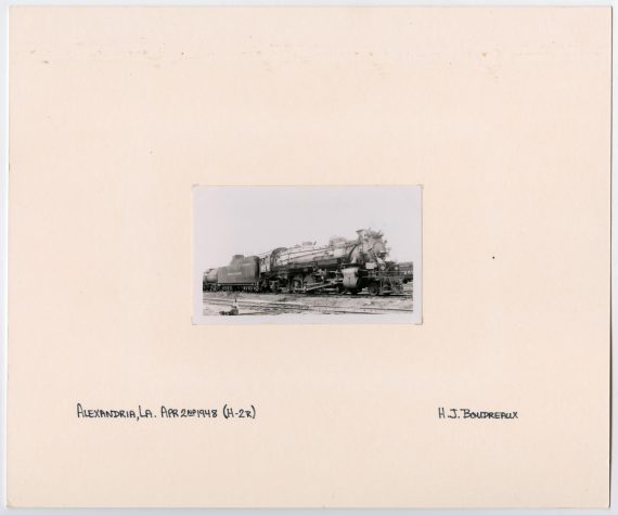 Train #806 in Alexandria, Louisiana