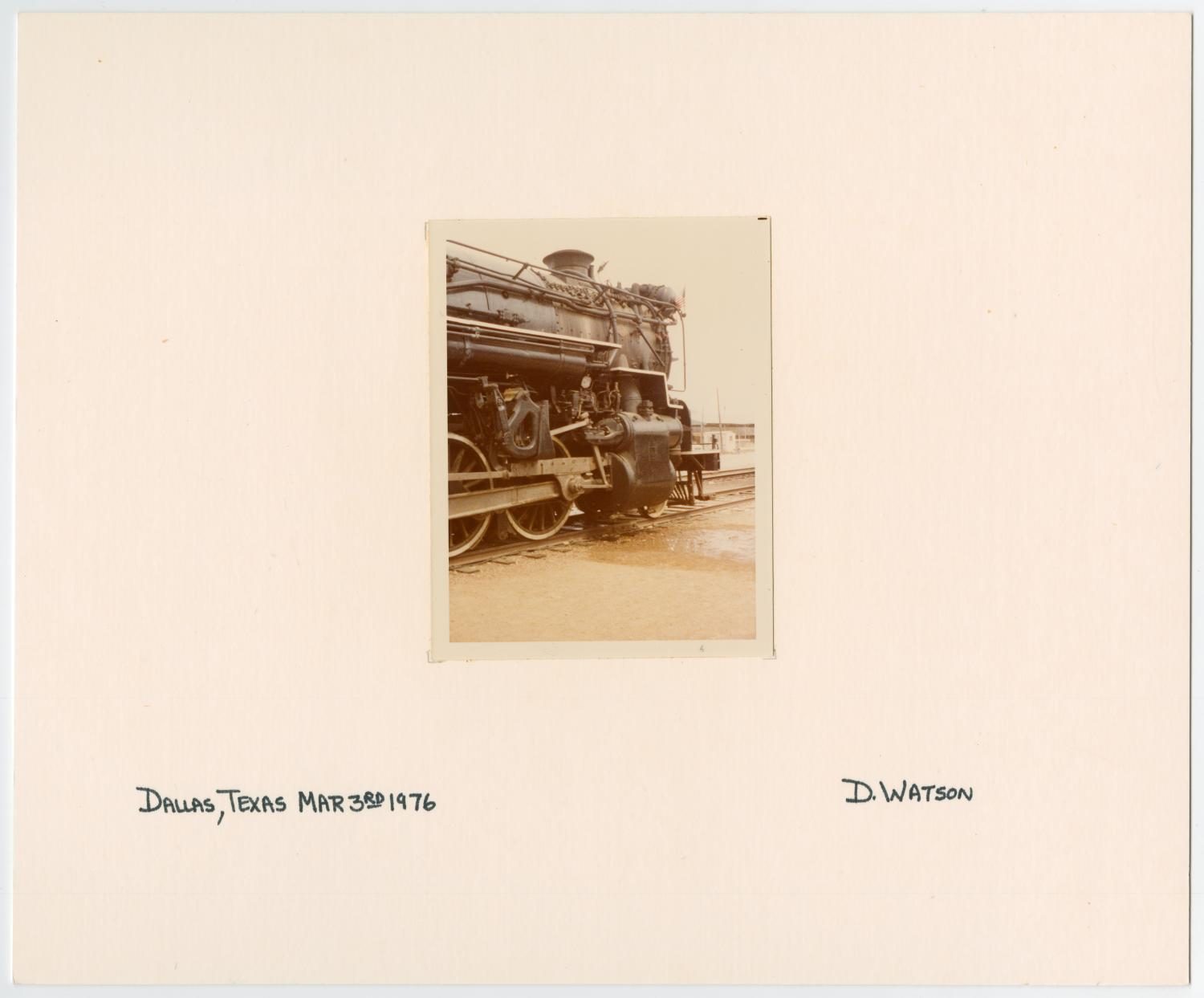 Side View of a T&P Train