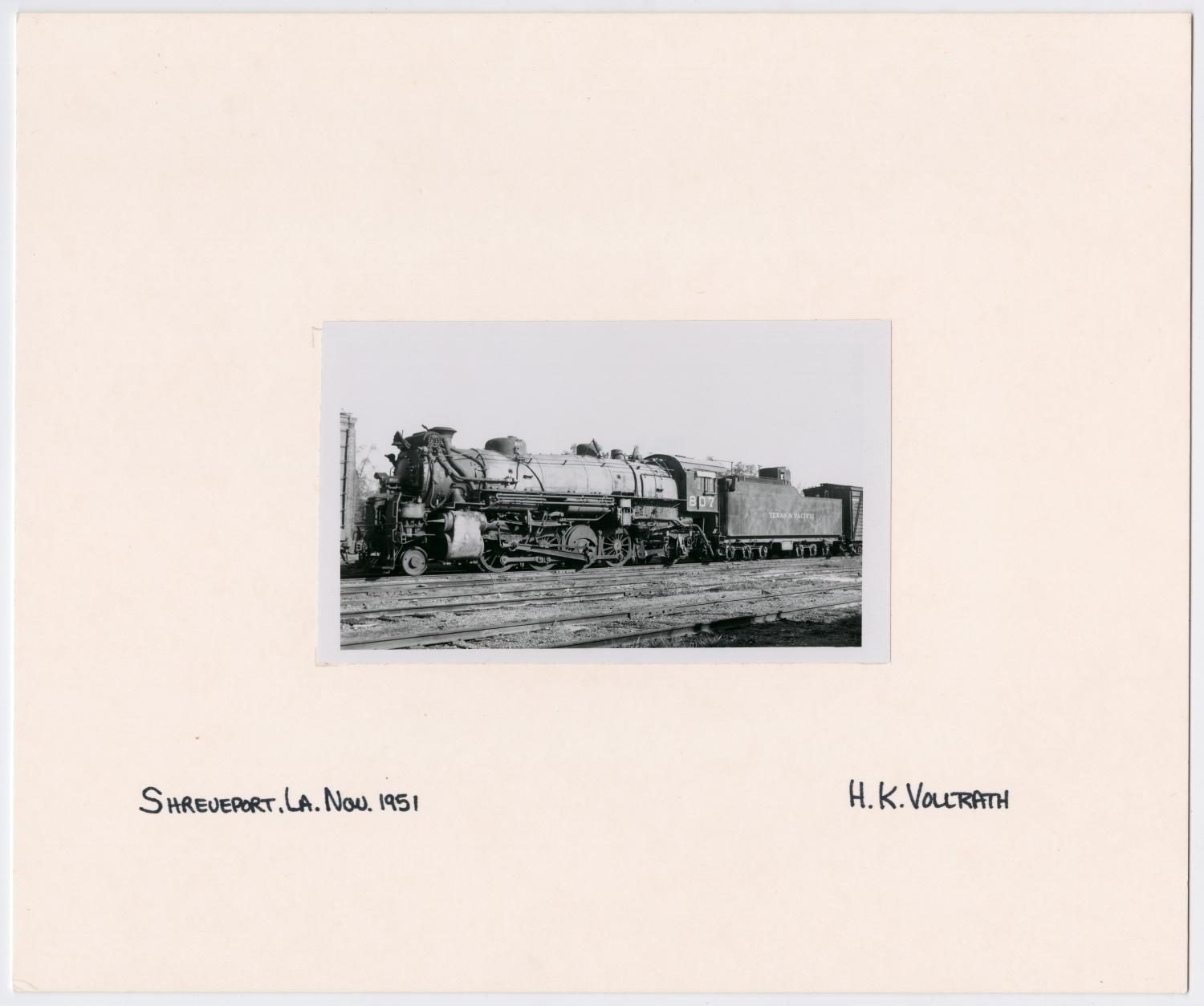 T&P Train #807 in Shreveport, Louisiana