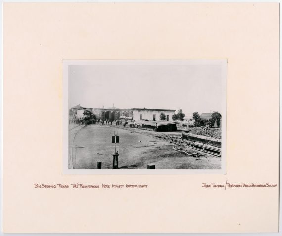 T&P Roundhouse in Big Spring, Texas