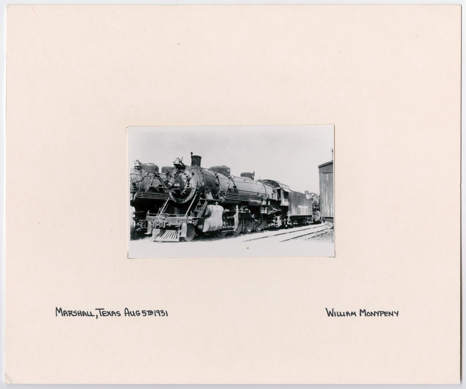 T&P Train #810 in Marshall, Texas