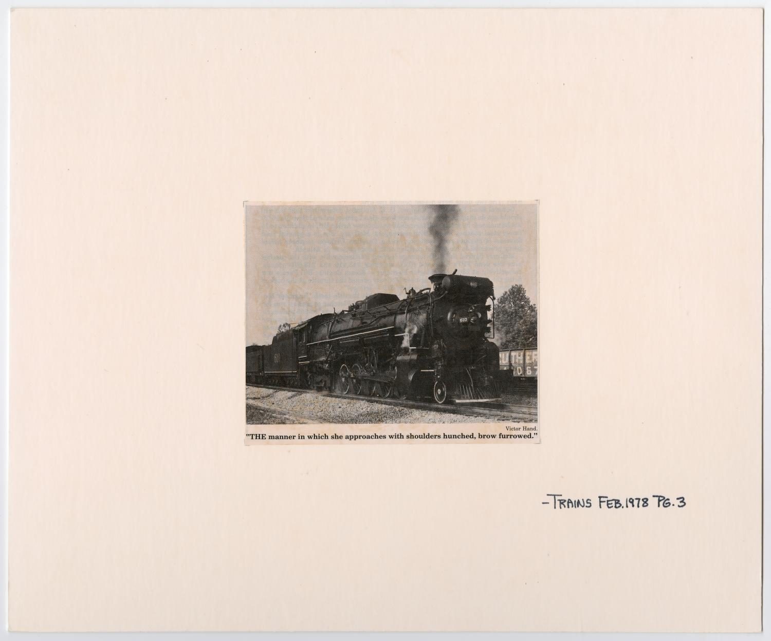 T&P Train #610