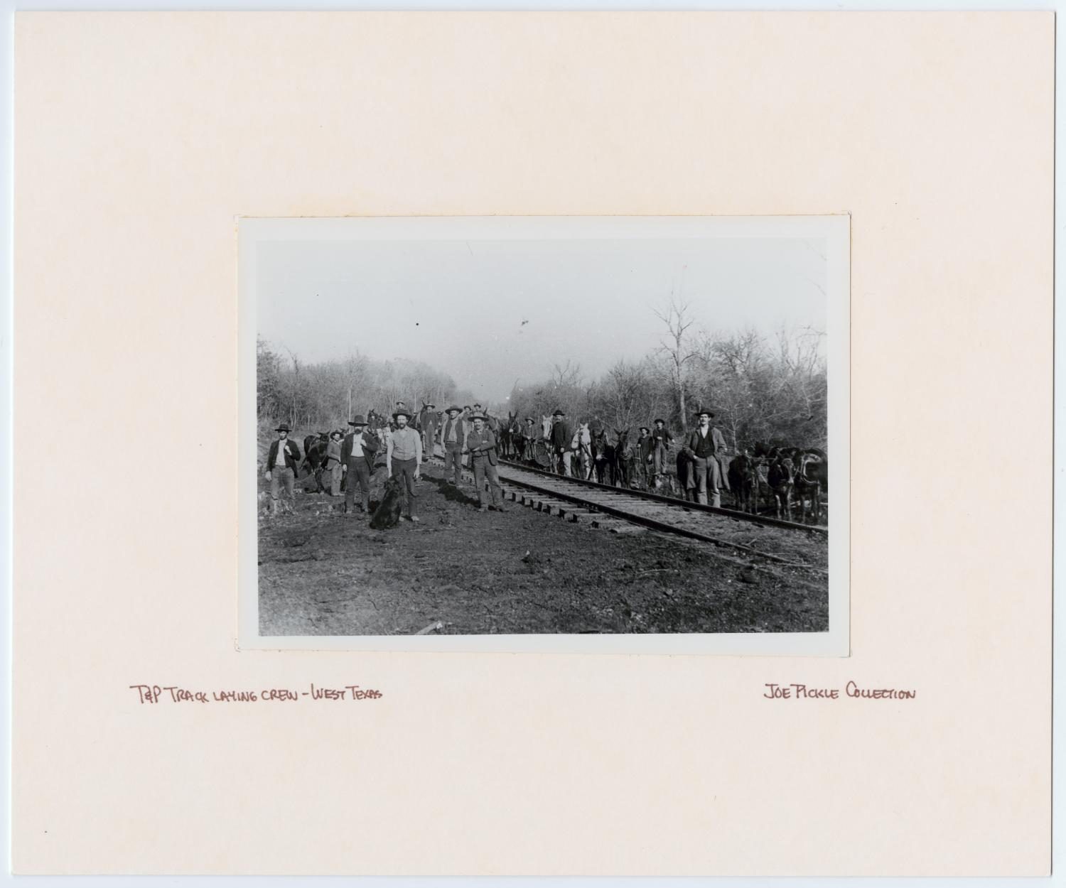 Track Laying Crew