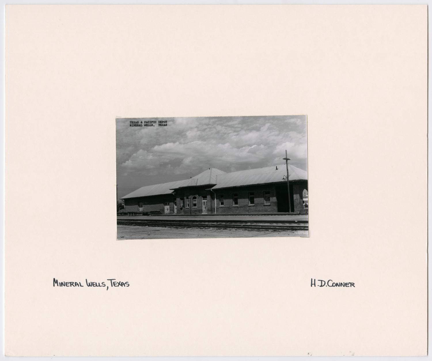 Train Station in Mineral Wells, Texas