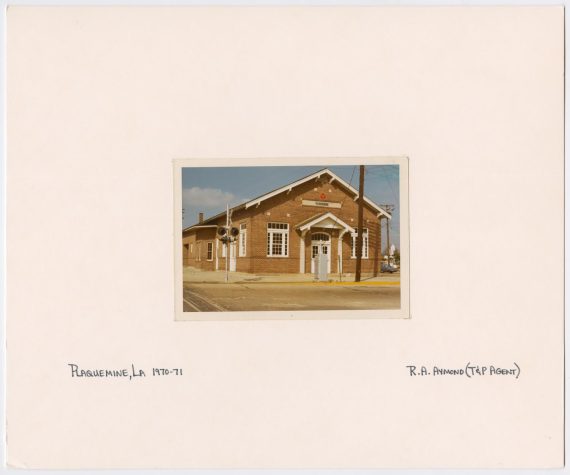 Train Station in Plaquemine, Louisiana