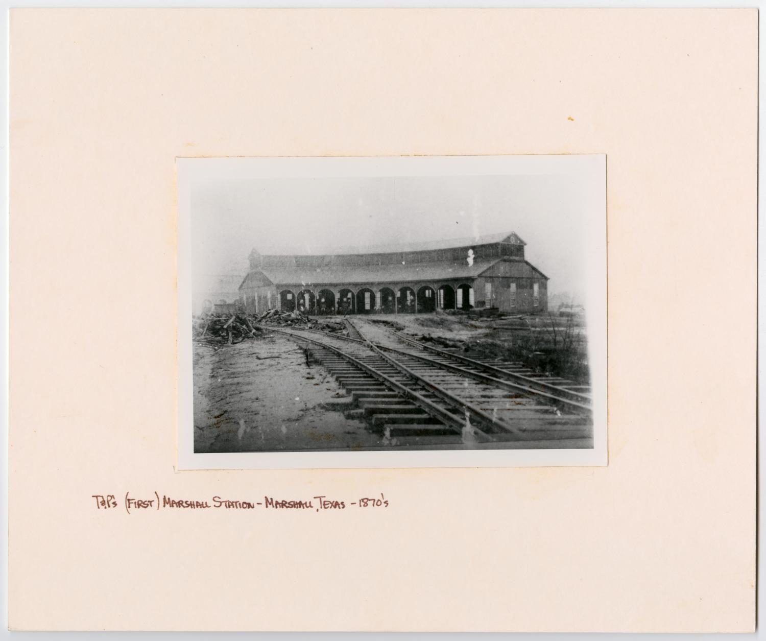 Original T&P Station in Marshall, Texas