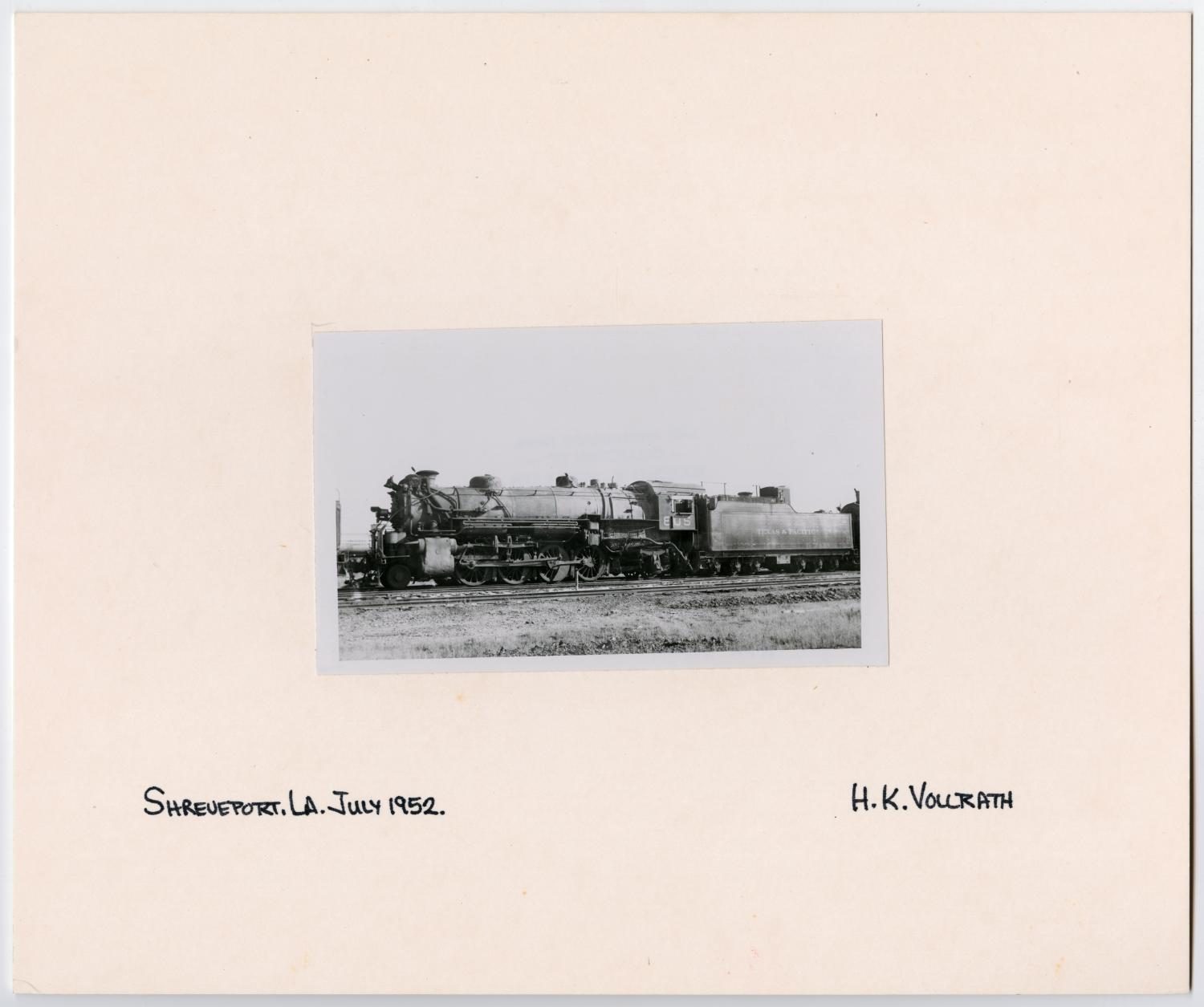 Side Shot of Train #805