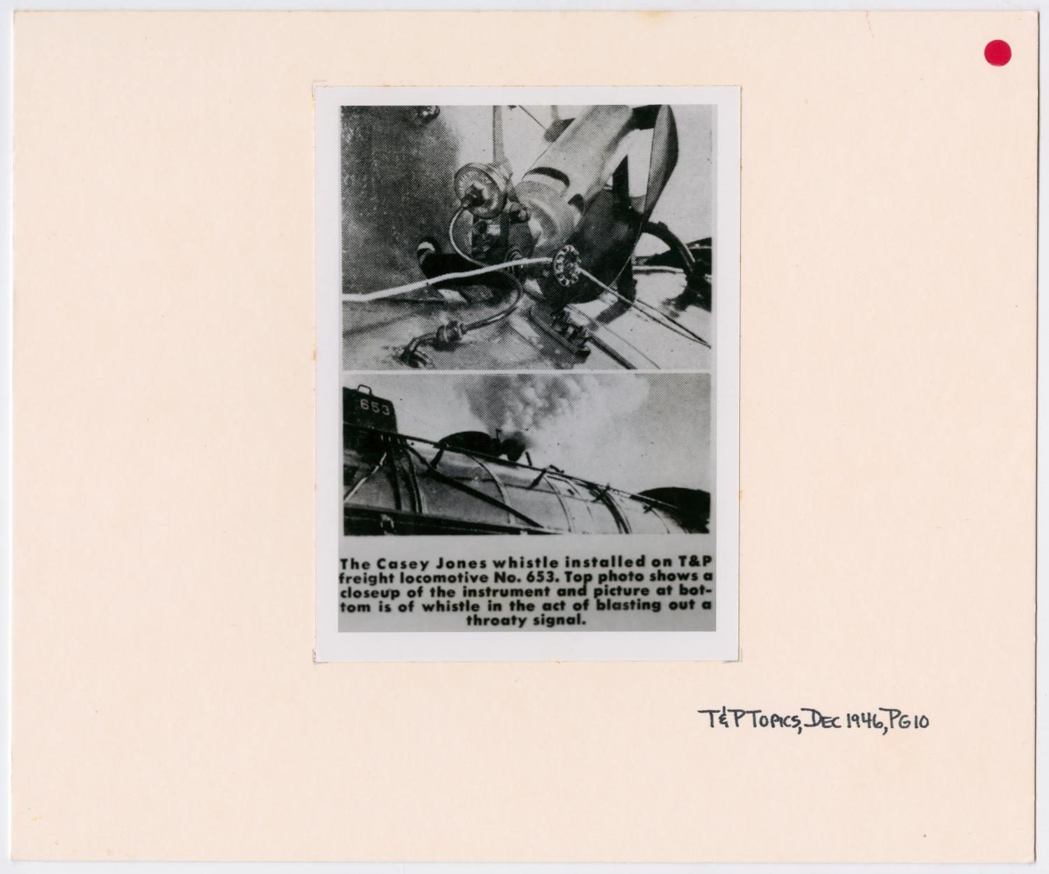 Casey Jones Whistle Clipping