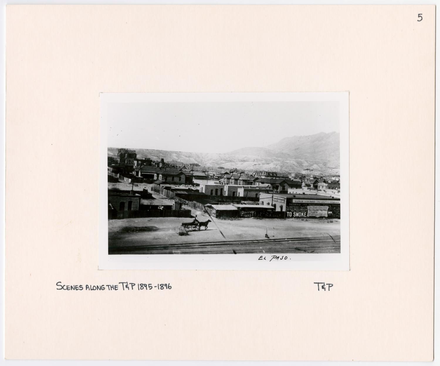 Landscape View of El Paso, Texas