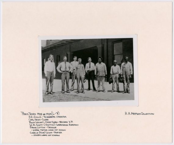 Group Photo in Paris, Texas