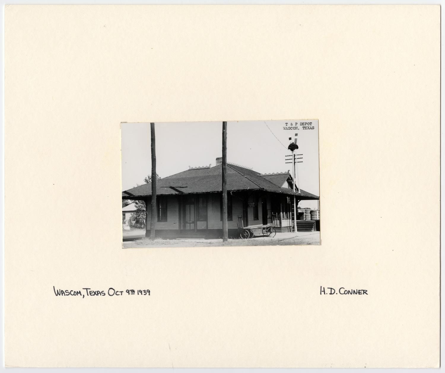 Train Station in Waskom, Texas