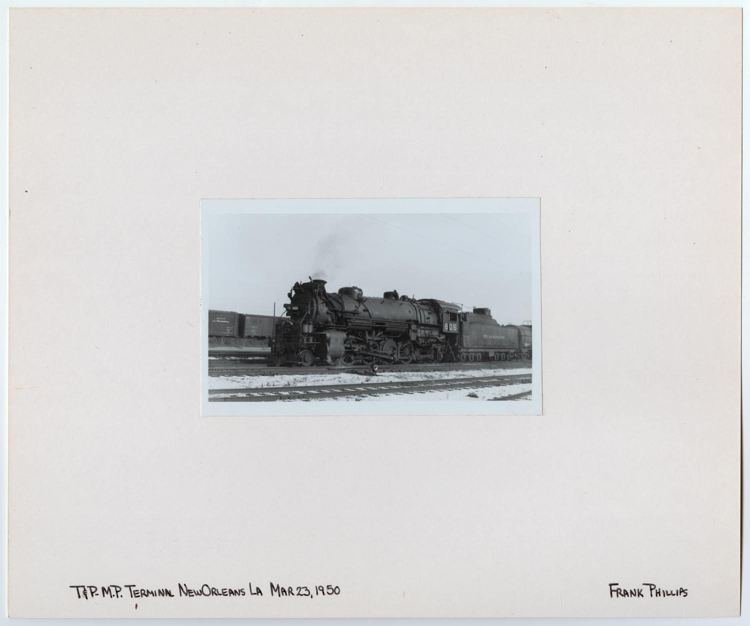 T&P Train #805 in New Orleans, Louisiana